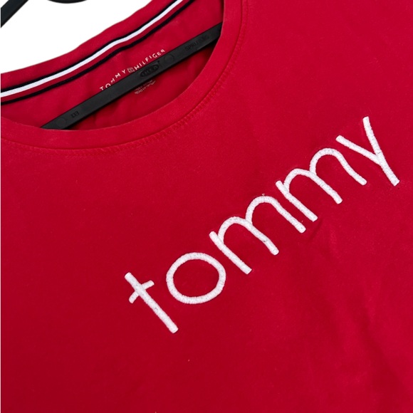 Tommy Hilfiger T-Shirt Dress / Women's Red Dress Size XL , Spring - Picture 2 of 5